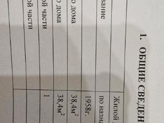 1-этажный дом, 52 м², 26 соток