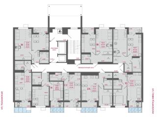1-комн. квартира, 36.49 м², 13/17 этаж