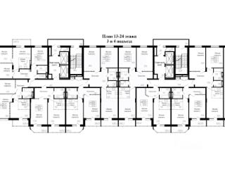 3-комн. квартира, 67.1 м², 20/25 этаж