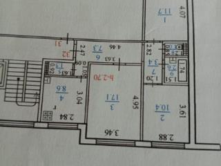 3-комн., Квартира, 63.6 м², 8/9 этаж