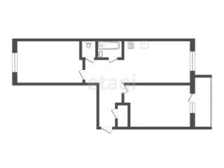 2-комн. квартира, 72 м², 2/9 этаж