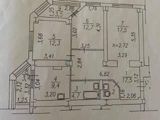 3-комн. квартира, 83.7 м², 5/16 этаж
