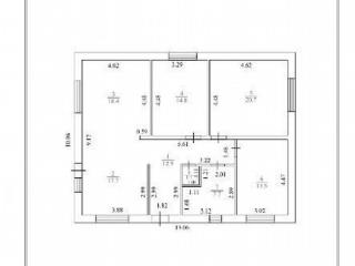  дом, 115 м², 8 соток
