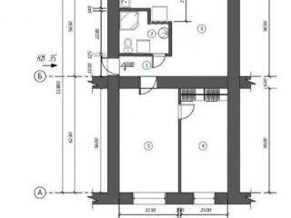 3-комн. квартира, 63.2 м², 4/5 этаж