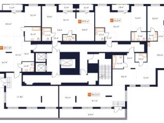 4-комн., Квартира в новостройке, 184.5 м², 18/19 этаж