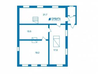  дом, 75.5 м², 7.7 соток