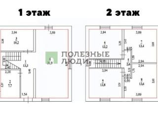 2-этажный дом, 120 м², 5.1 соток