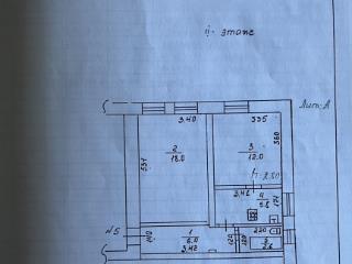 2-комн. квартира, 44.4 м², 2/2 этаж
