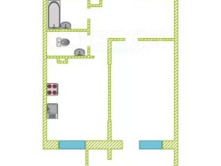 1-комн. квартира, 54 м², 6/22 этаж