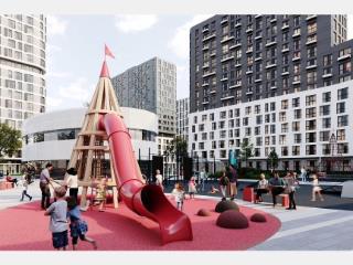 Студия, 25.6 м², 13/16 этаж