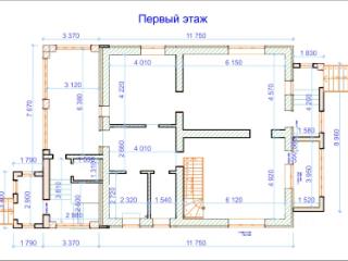 2-этажный коттедж, 376 м², 10 соток