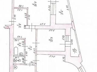 3-комн. квартира, 85.3 м², 3/5 этаж