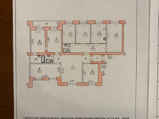 5-комн. квартира, 180 м², 1/8 этаж