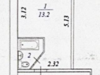 Студия, 21.9 м², 7/9 этаж