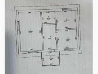 1-этажный коттедж, 80 м², 5 соток