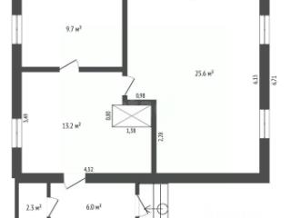 1-этажный дом, 48.5 м², 6 соток