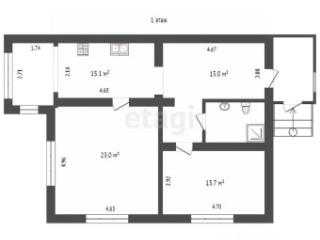 2-этажный дом, 73.7 м², 8.5 соток