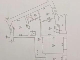 4-комн., Квартира, 78.34 м², 2/9 этаж