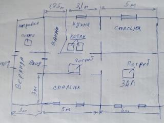 1-этажный дом, 79.1 м², 14 соток