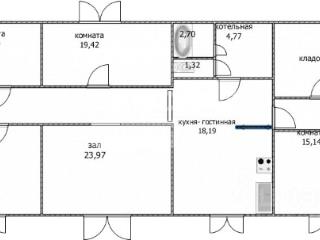 1-этажный дом, 109.7 м², 26 соток