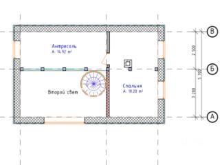 2-этажный коттедж, 80 м², 12 соток