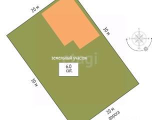 2-этажный дом, 166.9 м², 6 соток