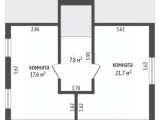 2-этажный дом, 100 м², 15.82 соток
