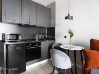 Студия, 24 м², 18/25 этаж