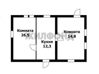  дом, 60 м², 15 соток