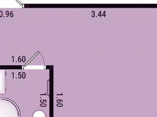 Студия, 13.2 м², 2/26 этаж