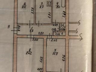 3-комн. квартира, 64 м², 3/3 этаж
