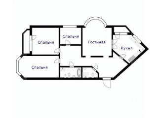 4-комн. квартира, 180 м², 12/12 этаж