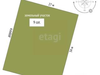 2-этажный дом, 100 м², 9 соток