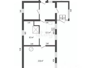 1-этажный дом, 44.2 м², 30 соток