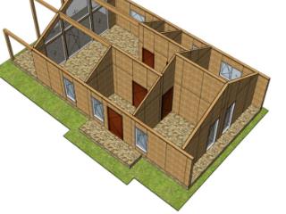 1-этажный дом, 98 м², 10 соток