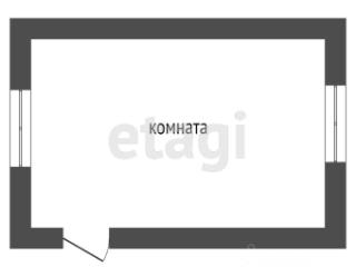 1-этажный дом, 25 м², 10.2 соток