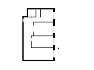 3-комн. квартира, 55 м², 3/5 этаж
