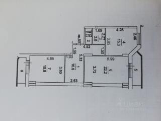 2-комн. квартира, 80 м², 12/12 этаж
