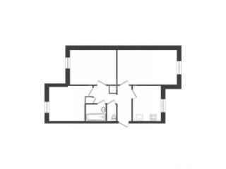 1-этажный дом, 78.3 м², 44 сотки