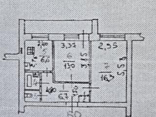 2-комн. квартира, 46.5 м², 8/12 этаж