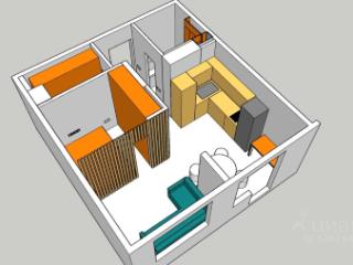 1-комн. квартира, 36 м², 17/17 этаж