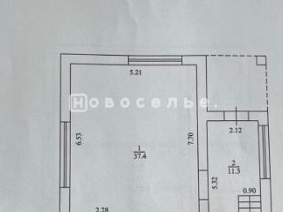 2-этажный коттедж, 99.6 м², 8 соток