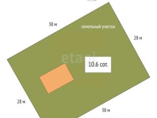 1-этажный дом, 50.5 м², 10.6 соток
