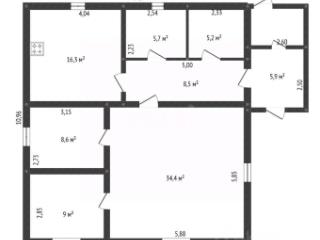 2-этажный дом, 160 м², 16 соток