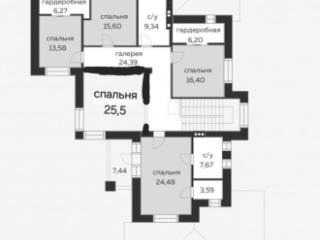 2-этажный коттедж, 500 м², 30 соток