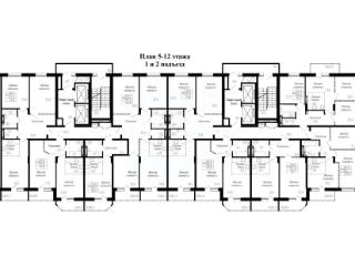 1-комн. квартира, 52.8 м², 9/25 этаж