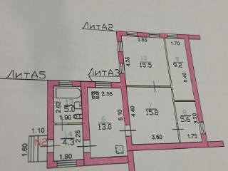  дом, 69 м², 4 сотки