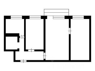 3-комн. квартира, 59 м², 5/5 этаж