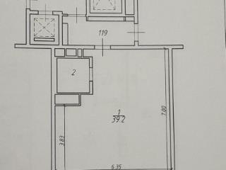Студия, 44 м², 14/14 этаж