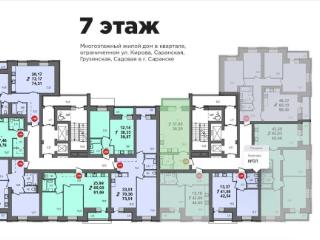 1-комн. квартира, 40.9 м², 7/18 этаж
